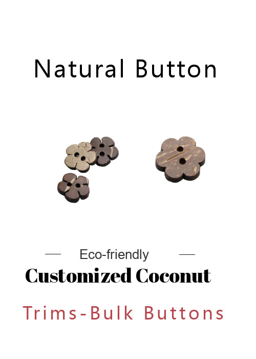 Buy cheap Fancy 2 Hole Natural Coconut Buttons Size For Sweaters & Casual Shirts from wholesalers