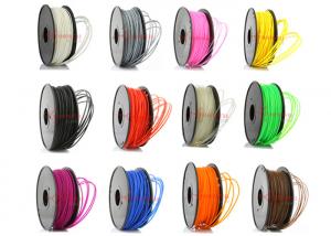 Quality Colored 3D Printer ABS Filament Oil Based 1.75mm / 3mm SGS ROHS for sale