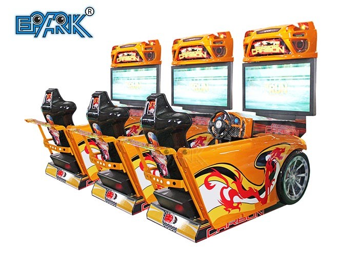 Quality 42" Racing Game Machine For Speed Simulator Racing Car Metal Cabinet for sale