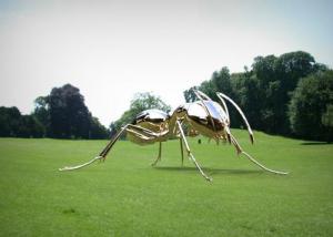 Quality Mirror Polishing Giant Ant Stainless Steel Sculpture Corrosion Stability for sale
