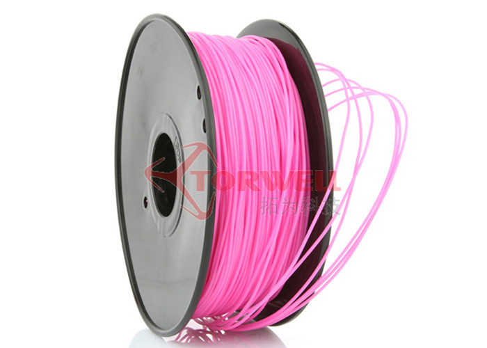 Quality Pink 3D Printer ABS Filament 1.75mm / 3.00mm , 2.2lb Spool for sale