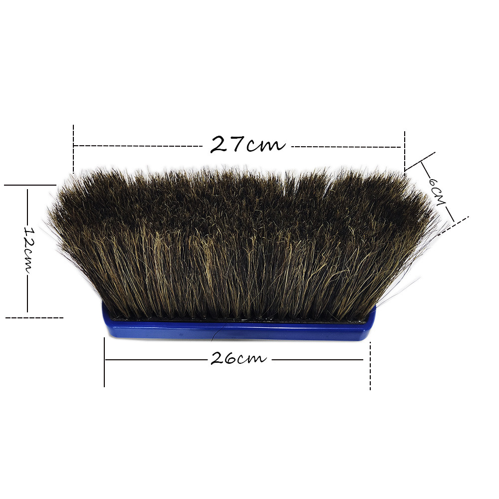 Soft Water Flow Hog Hair Car Wash Brush 27cm Eco Friendly Custom size