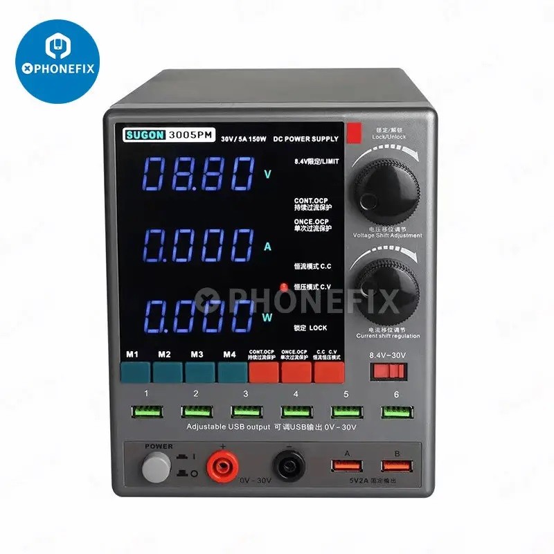 China Sugon 3005PM 4-Digits Display Adjustable Switching DC Power Supply on sale