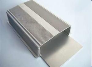 Quality Power Supply Shell Electronic Instrument Case Extruded Aluminum Profiles for sale