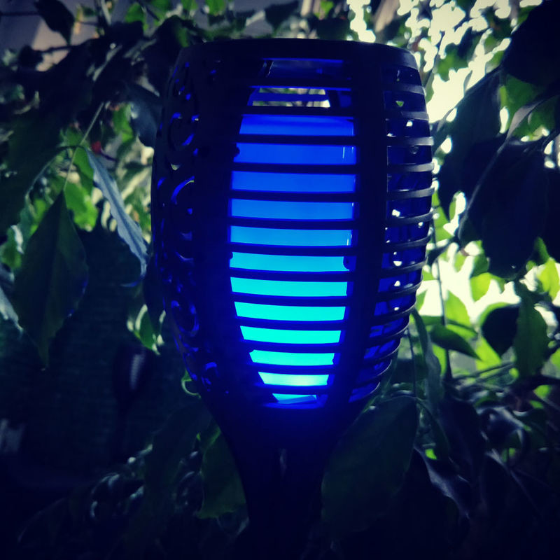 Quality Garden Solar Torch Lights , Solar Led Night Light 8 Hours Working for sale