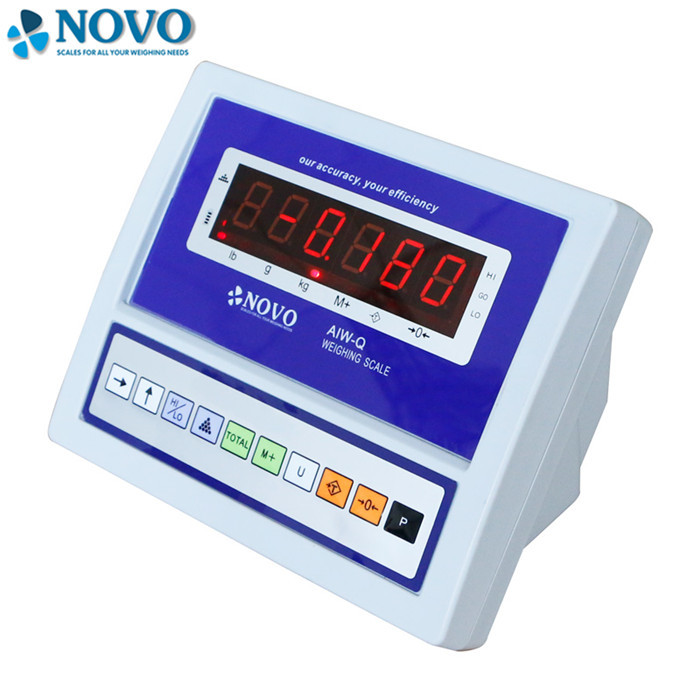 China Bench Digital Weight Indicator , Digital Load Cell Indicator Weighbridge Weight Back Up on sale