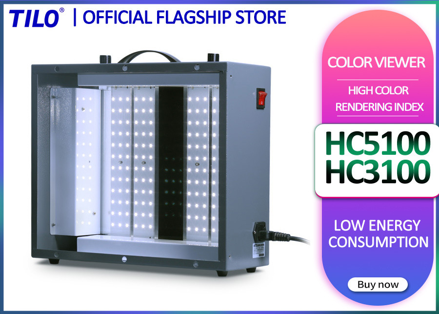 Quality LED Transmission Color Viewer HC5100 / HC3100 Digital Cameras Assessment Tool 3nh Standard Color Light Box for sale