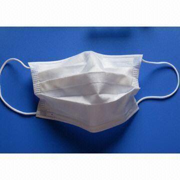 Quality 3-ply Non-woven Medical Disposable Face Mask with Strong Filtration, Comfortable for sale