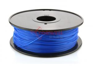 Quality PLA 3mm / 1.75mm Blue Color 3D Printer Filament , 3D Printer PLA Filament for sale