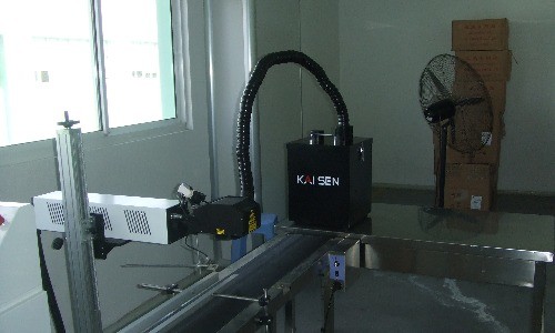 Quality Laser Marking HEPA Filter Dust Collector With One / Two Arms 220V 50Hz for sale