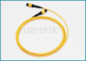 Single Mode MPO Fiber Optic Cable For Indoor Structure Cabling 32 Fibers