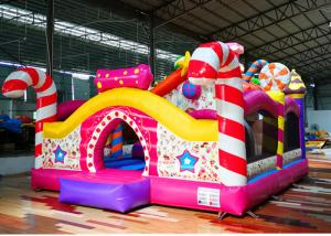Quality Children Candy Gift Theme 6m Indoor Bounce House Park for sale