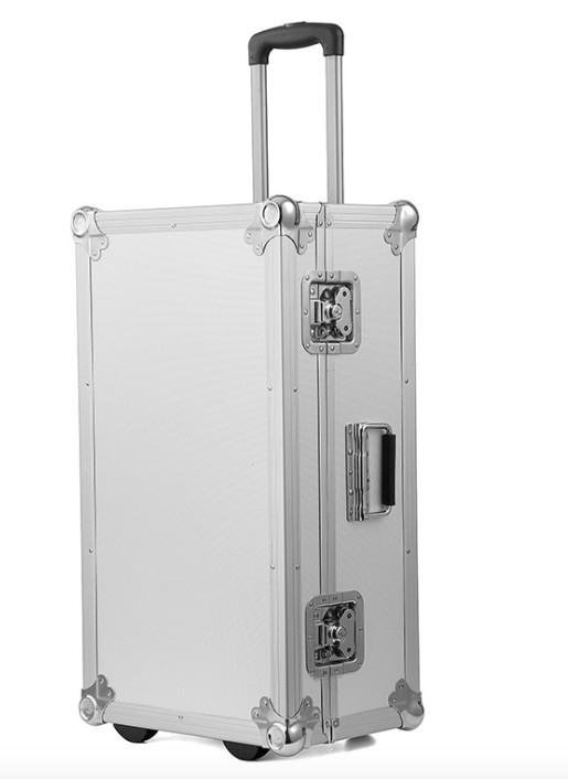 Quality Aluminum Flight Trolley Case Aluminum Transport Storage Box For Hard Tools And Equipment for sale