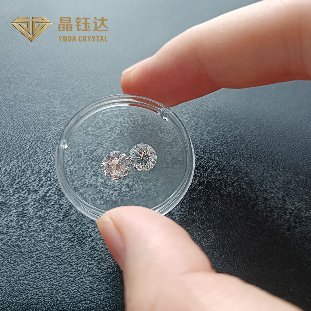 Quality Round Cut Lab Grown Diamond DEF Color SI1 SI2 Purity 1 Carat for sale
