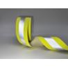 Buy cheap Yellow Silver Yellow Fire Resistant Reflective Fabric Tape Applied To Safety from wholesalers