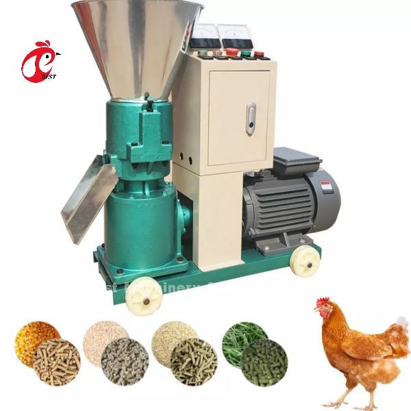 200kg/H Small Rabbit Fish Chicken Animal Feed Pellet Mill Equipment Ada