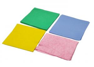 Quality Multi - Purpose Non Woven Polyester Viscose Fabric Clean Cloth Super Absorbent for sale