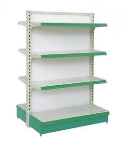 Quality Double sided Supermarket Display Shelving Stationary Display Stand ISO9002 for sale
