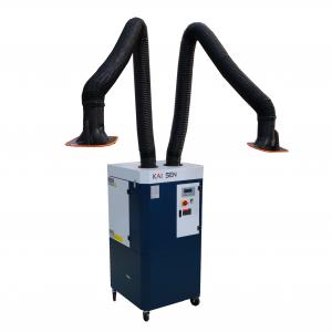 Quality 2600m³/h High Air Flow Portable Welding Fume Extractor For Weld Workshop With PLC Remote Monitoring for sale