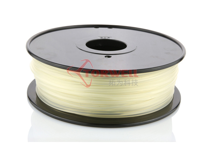 Quality ABS / PLA 3D Printer ABS Filament Transparent Color , Conductive Plastic Filament for sale