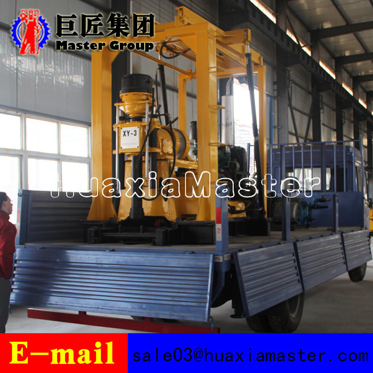 Quality XYC-3 Vehicle Type Hydraulic Core Drilling Rig Water well drilling machine for sale for sale
