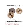 Buy cheap Natural Buttons | 2/4 Hole | Coconut Shirt Buttons from wholesalers