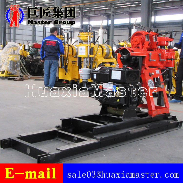 Quality HZ-130YY Portable hydraulic well drilling machine bore well drilling machine has high oil pressure and more efficiency for sale
