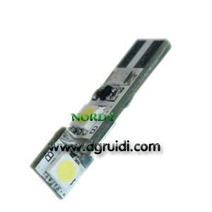Quality Auto Canbus led w5w error free canbus bulb 2W warning light T10 SMD for sale