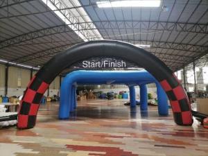 Quality 0.55mm  PVC TarpaulinRip Stop Nylon Inflatable Start Finish Arch for sale