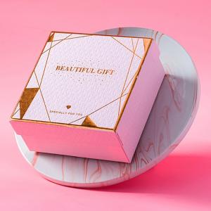 Quality Delicated Art Paper Rigid Gift Box With Lid For Handmade Soap Cosmetic for sale