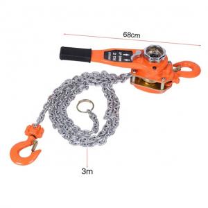 Quality 50T 1.5m Lifting 250Kg SS Hand Operated Chain Hoist for sale