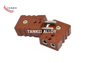 Quality Miniature Type K Male Female Thermocouple Socket Standard for sale