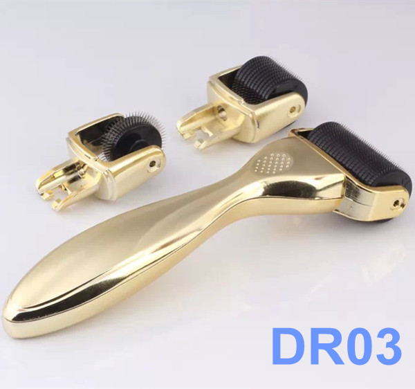 Buy Newest 3 In 1  Microneedle Derma Roller With 200 / 540 / 1080 Needles at wholesale prices
