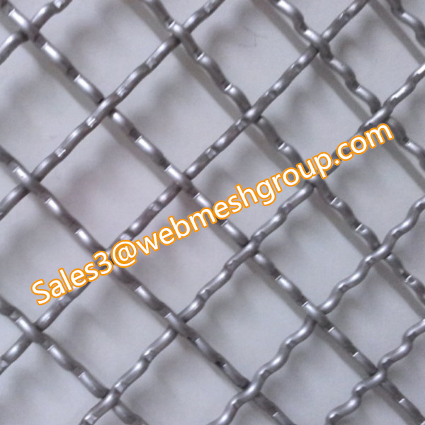 Quality Double intermediate crimped wire mesh for sale