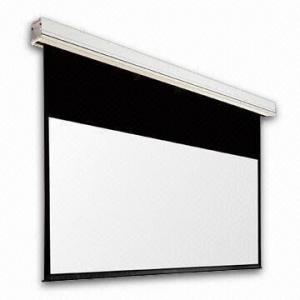 Quality Recessed Ceiling Projection Screen with Patented Casing Separated Technology, Easy to Install for sale