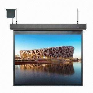 Quality Projection Screen with Double Motors and 3 Levels Positioning System, Patented Technology for sale