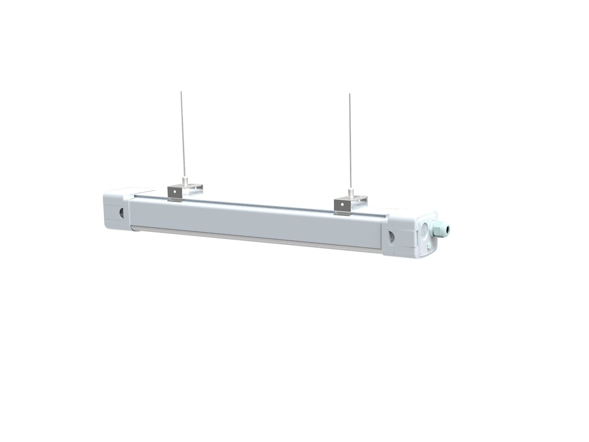 Buy cheap IP65 IK08 CE approved linkable led batten linear luminaire waterproof light led from wholesalers
