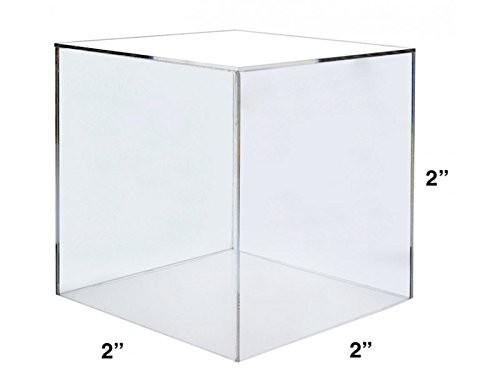 China Sculpture Storage Clear Acrylic Cube Display Box on sale