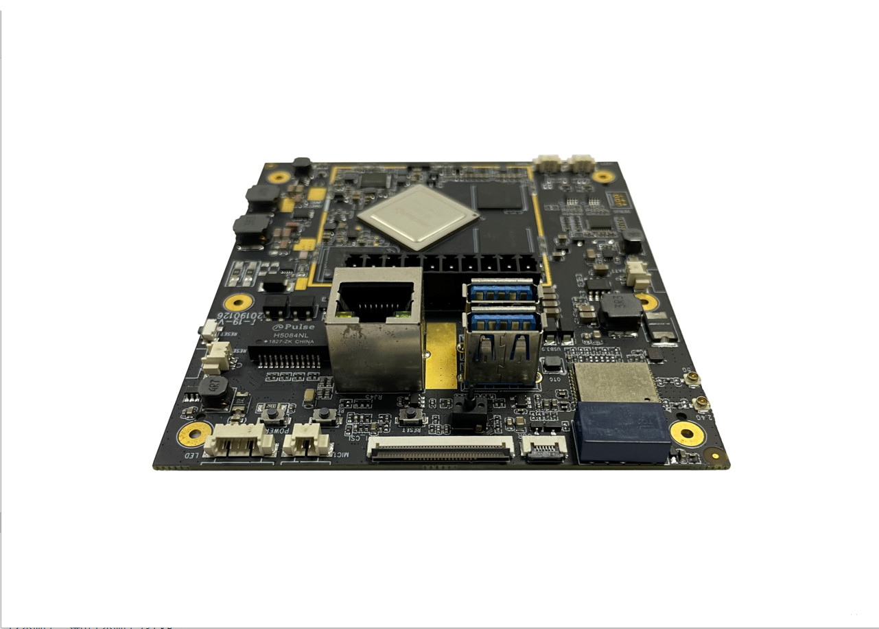 China Custom Android Development Board , RK3399 Face Recognition Ai Motherboard on sale