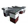 Buy cheap Custom Build Cash Register Checkout Counter / Supermarket Cash Wrap Counter from wholesalers