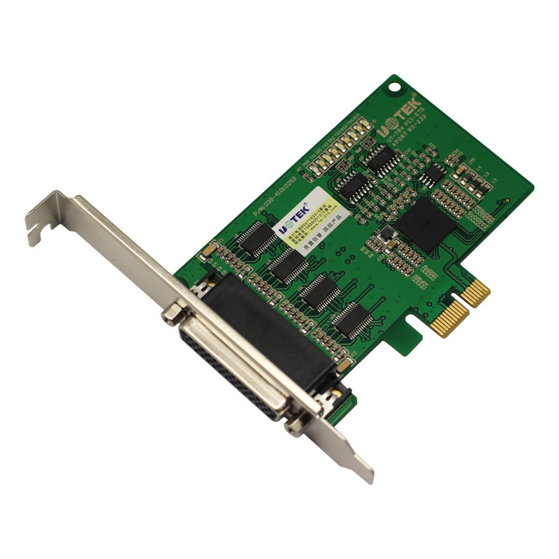 Quality 4 Ports PCI-E Serial Card for Finance , Manufacturing for sale