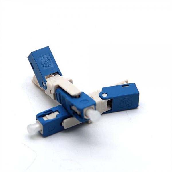 Buy FTTH SC Pre-polished Ferrule Field Assembly Connector Fiber Optic Fast Connector at wholesale prices