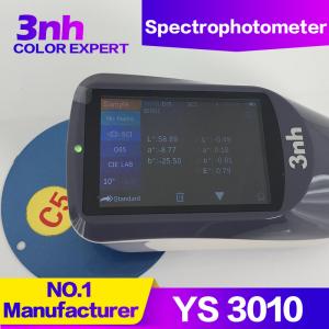 Quality YS3010 Portable Color Spectrophotometer 3NH SCI SCE Liquid / Powder Color Difference Delta E for sale