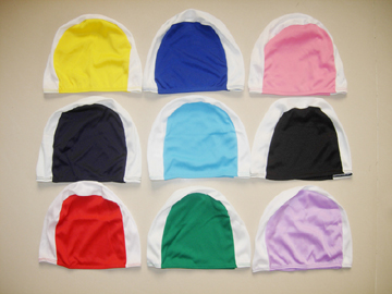 Quality So cute adult cloth swimming caps for sale