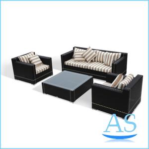 Quality garden treasures outdoor furniture patio sofa set used wicker furniture SR16 for sale