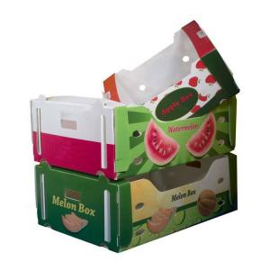 Quality Lightweight High Impact Recyclable Corflute Storage Boxes Kiwi Packaging for sale