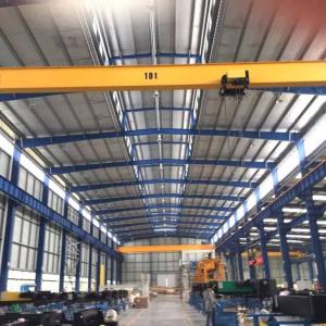 Quality 45T Electric Overhead Travelling Crane With Frequency Inverter Cabin Control for sale