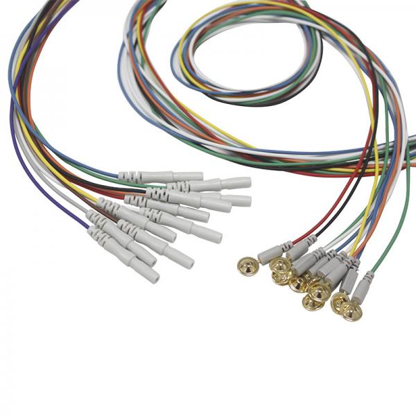 Buy EEG Electrodes Din 1.5 Plated With Gold Din 1.5 EEG Leadwires Electrodes at wholesale prices
