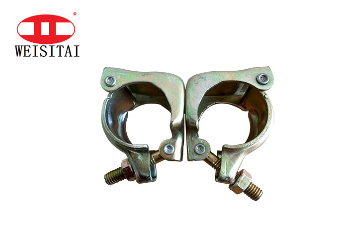 Quality Jis 110 Degree Double Clamp Pressed Swivel Coupler For Scaffolding for sale