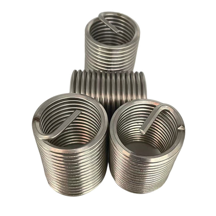 Quality 304 Stainless Steel Repairing Insert Wire High Precision  M12 To M24 Threaded for sale